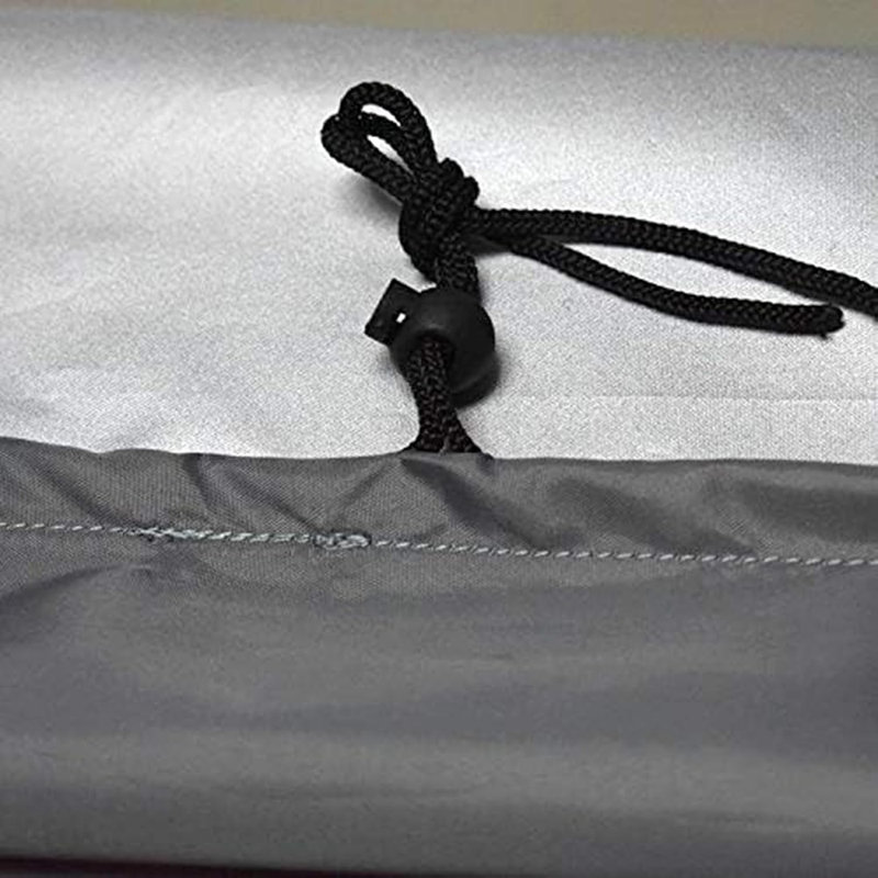 2 Pcs Fitness Equipment Cover, Gray Oxford Cloth, Waterproof, Su...