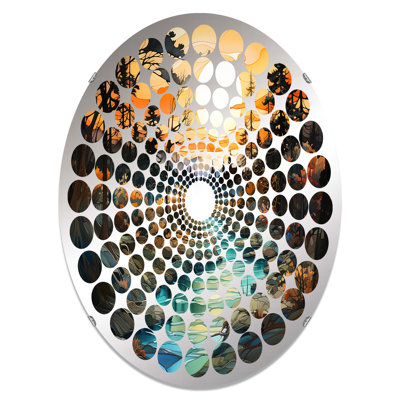 Ameka Oval Mirror