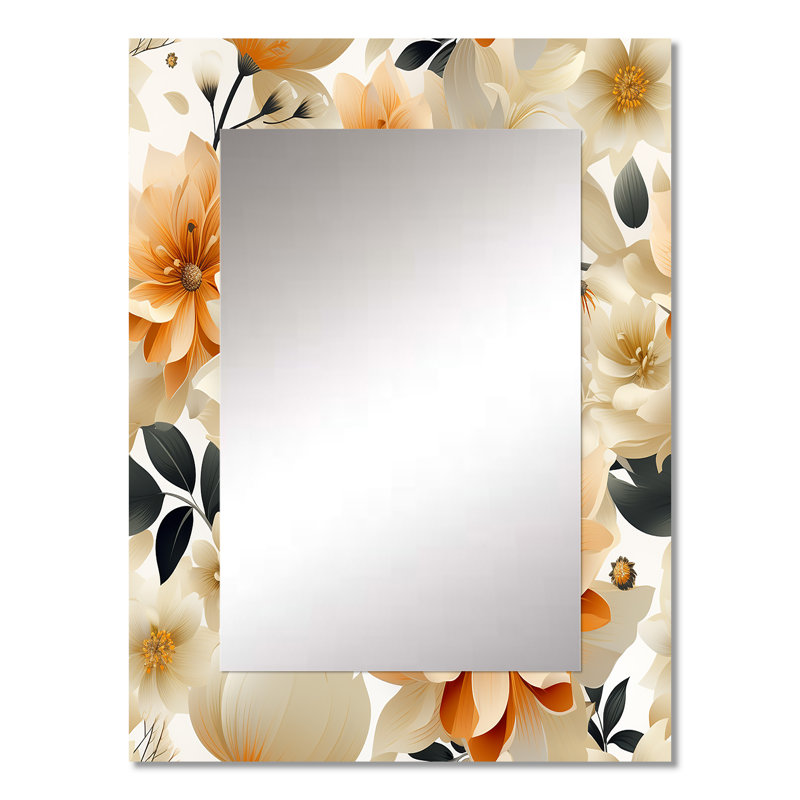 Diemer orange et beige Diemer, 32 po x 24 po