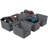 Ribbed Plastic Basket Set-73493695-73493701