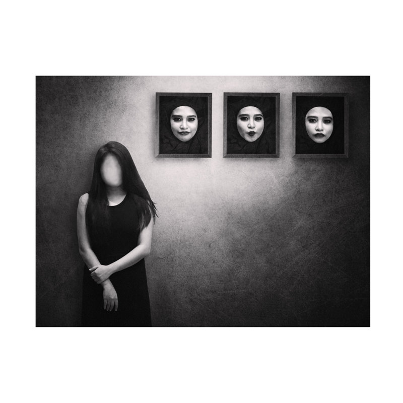 Ivan Marlianto Daily Mask Canvas Art, H 14 po x l 19 po