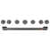 Café™ 36" Brushed Stainless Handle & Knob Set for Pro Range and Rangetop