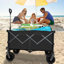 Chariot pliable pliable, chariot de plage pliable-112834116