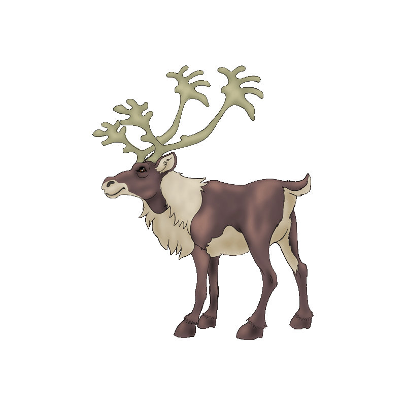 Animals Non-Wall Damaging Wall Decal, 24" H x 19" W