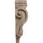 Petit corbeau en bois de pilastre traditionnel l 3 po x P 1 3/4 po x H 6 po (paquet de 6)-91125828