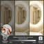 Chatmon Oval Dimmable LED Anti-Fog Bathroom Mirror-284393601-284393603