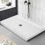 Base de douche L 48 po x l 32 po / L 60 po x l 32 po, bac à douche de qualité supérieure avec drain anti-colmatage en acier inoxydable 304