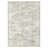 Vesper Modern Abstract Machine Washable Beige / Brown Indoor Area Rug with Non-Slip Backing-1667723222