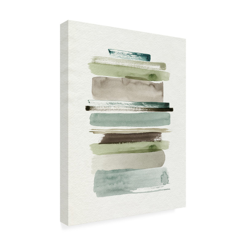 «Grass Stains II» par Grace Popp - impression sur toile tendue, H 24 po x l 18 po x P 2 po
