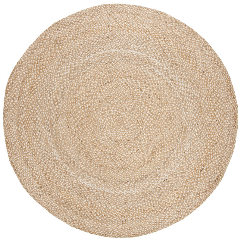 Bradon Natural/Ivory Area Rug, Round 11'