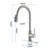 Naiyafly Pull Down Kitchen Faucet-70889793