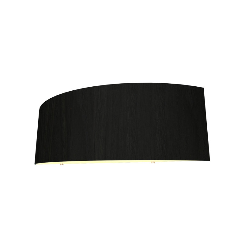1 - Light LED Flush Mounted Sconce, Charcoal, 3000K