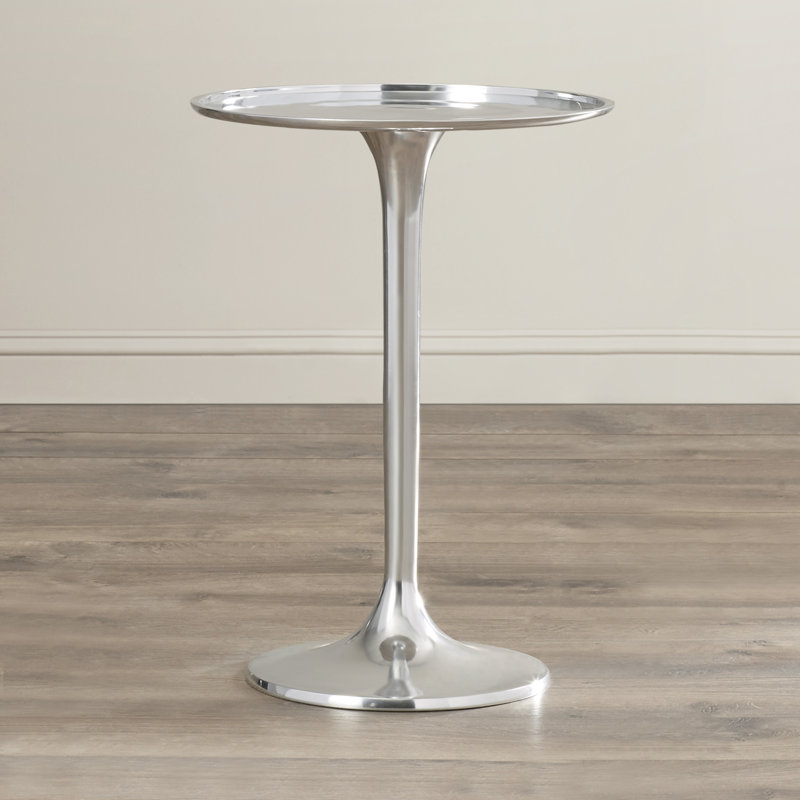Haltwhistle Tray Top End Table, Silver