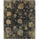 Darreyl Hand Knotted Wool Area Rug in Black