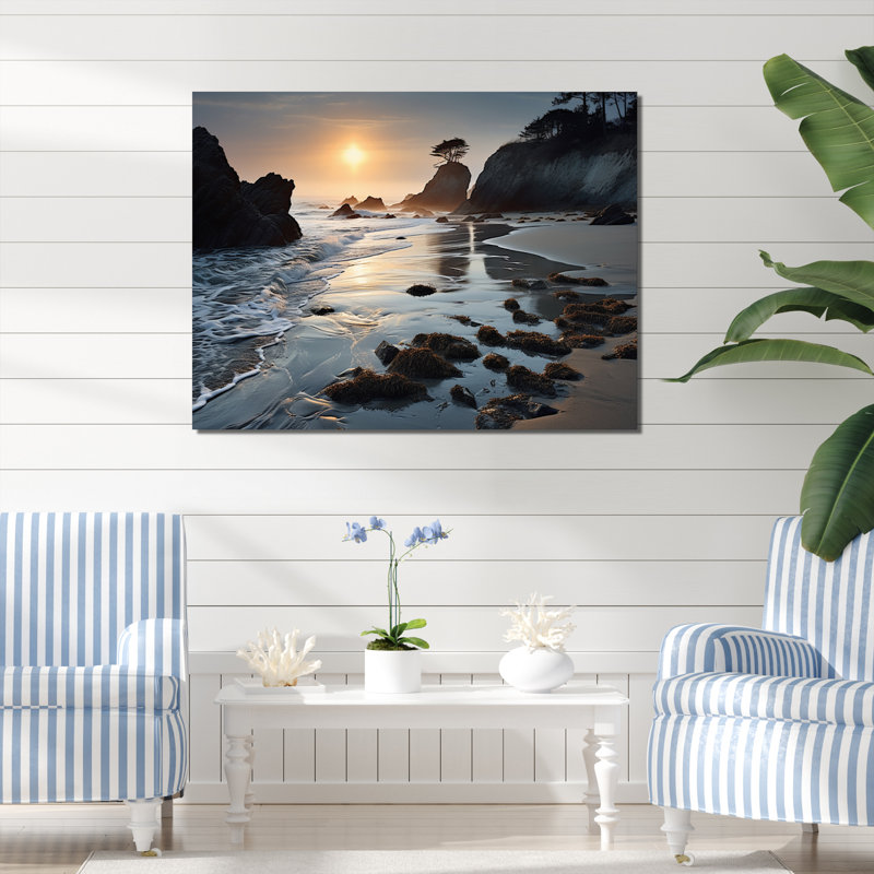 Amaleah Beach Photo Rockies III sur toile, H 12 po x l 20 po x P 1 po, Toile tendue