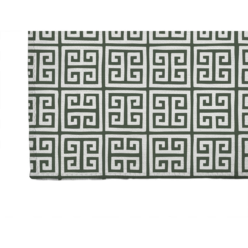 Cuddle Key Kids Play Mat, Rectangle 5' x 7', Chimichurri/Green