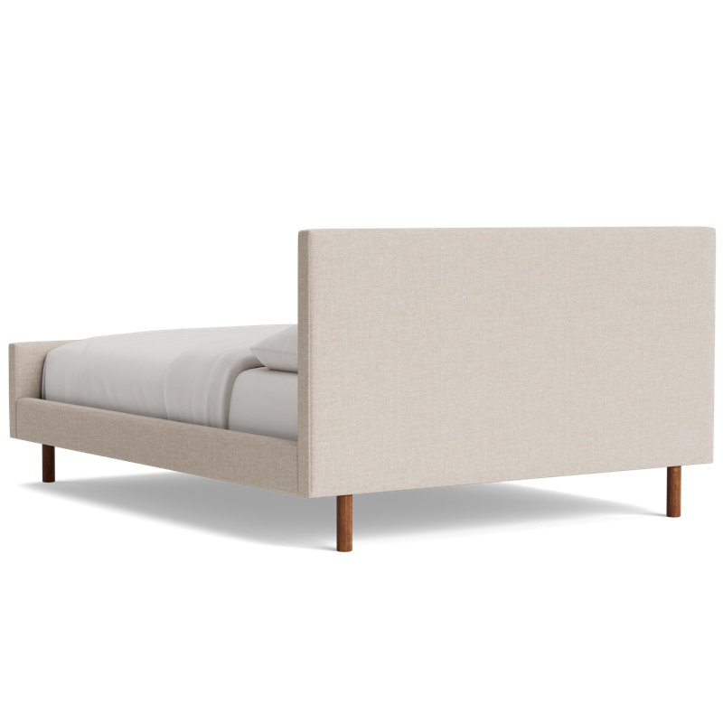 Skinny Fat Twin Bed, Queen, Performance Weave - Natural