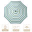 Parasol de remplacement pour terrasse 8 pi