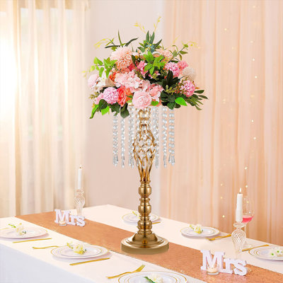 Koosharem Metal Floor Vase