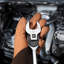 Crowfoot Wrench Set, 3/8" Drive 20-Piece Crows Foot Wrench Set with 2 Extension Bars and EVA Tool Organizer, SAE 3/8"-7/8" and Metric 10-22 mm, 40CR Material with Mirror Chrome Finish