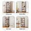 157.5cm H x 60cm W Steel Etagere Bookcase