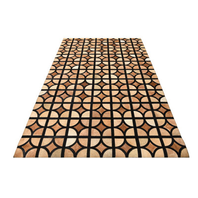 Tapis brun clair Ortega