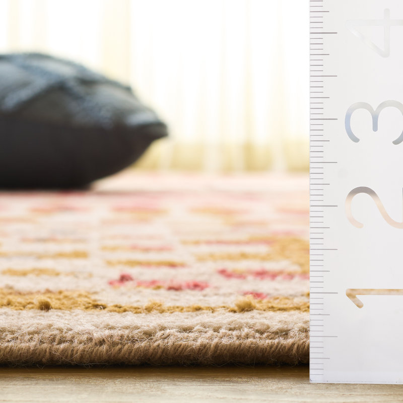 Samarkand 182 Area Rug In Red / Ivory, Rectangle 8' x 10'