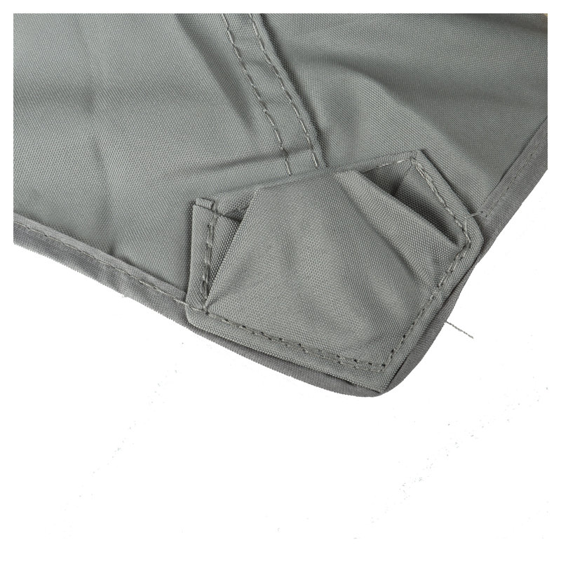 Auvent de remplacement gris pour pavillon de jardin robuste Allen Roth de Lowe - housse de toit 10 x 12 résistante aux rayons UV et hydrofuge