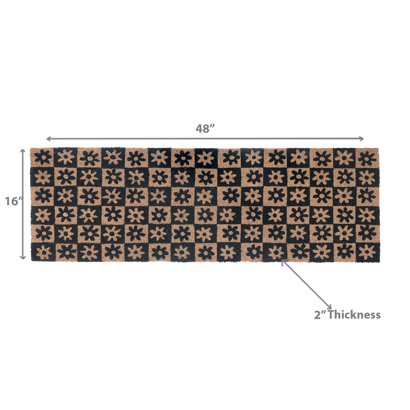 Tapis d'entrée 48 po x 16 po