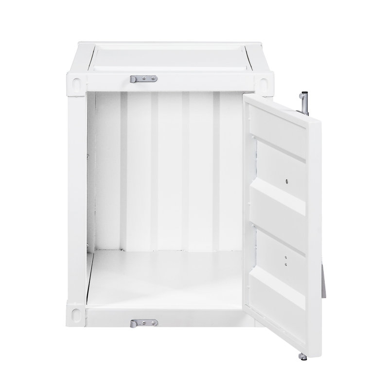 Ensemble de tables basses Diaundra, Blanc