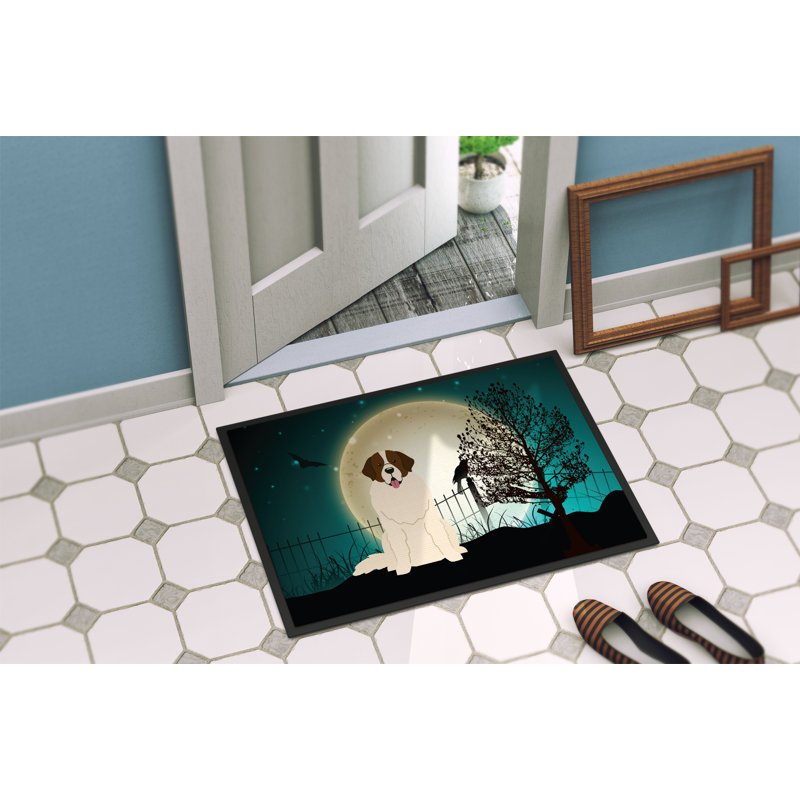 Paillasson d'extérieur Caillo Halloween, Rectangle 2 pi x 3 pi