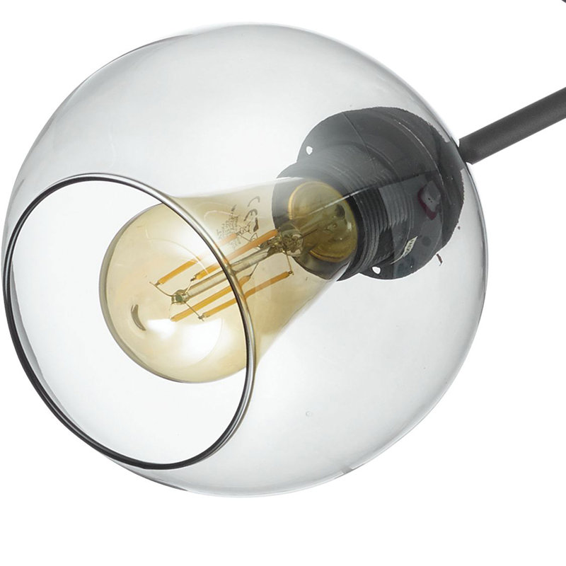 Aiyana Glass Flush Mount