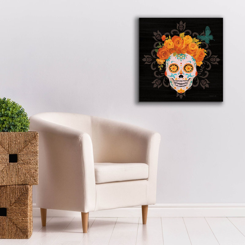 «Dia De Los Muertos 2» par Danhui Nai, art mural sur toile