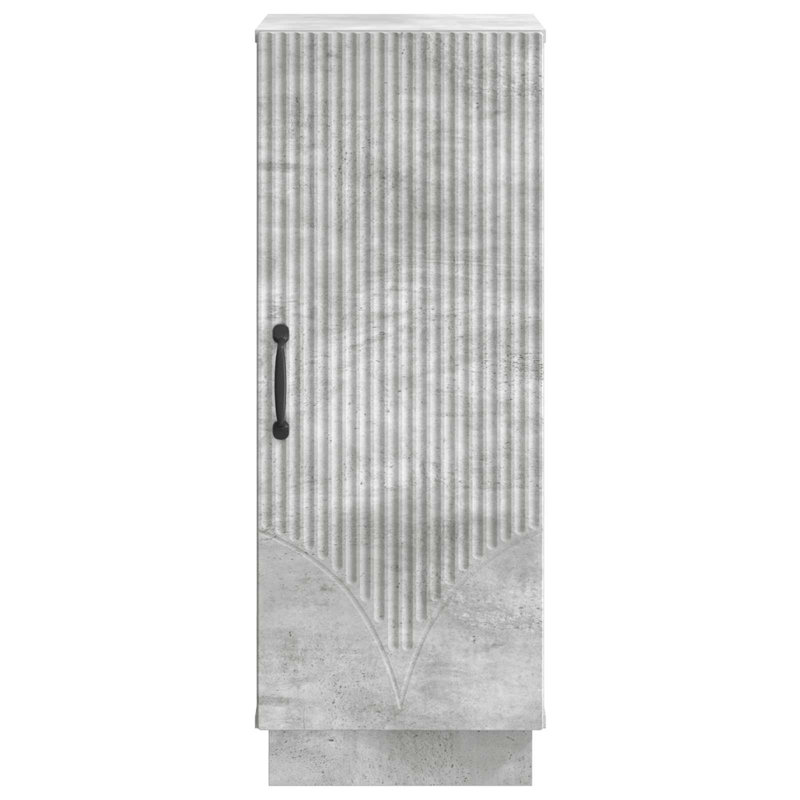 33cm Sideboard, Concrete Grey