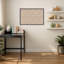 Structure murale encadrée en tissu blanc avec tableau blanc Wonderland-843397946