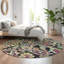 Tapis noir Prisco lavable à la machine de qualité supérieure-1492363764