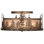 Rustic Lodge 4 - Light Semi Flush Mount