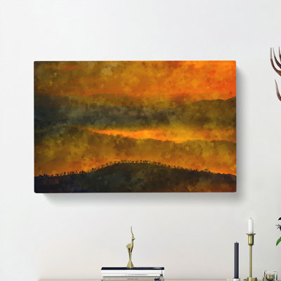 Hills In Tuscany Italy - Wrapped Canvas Painting