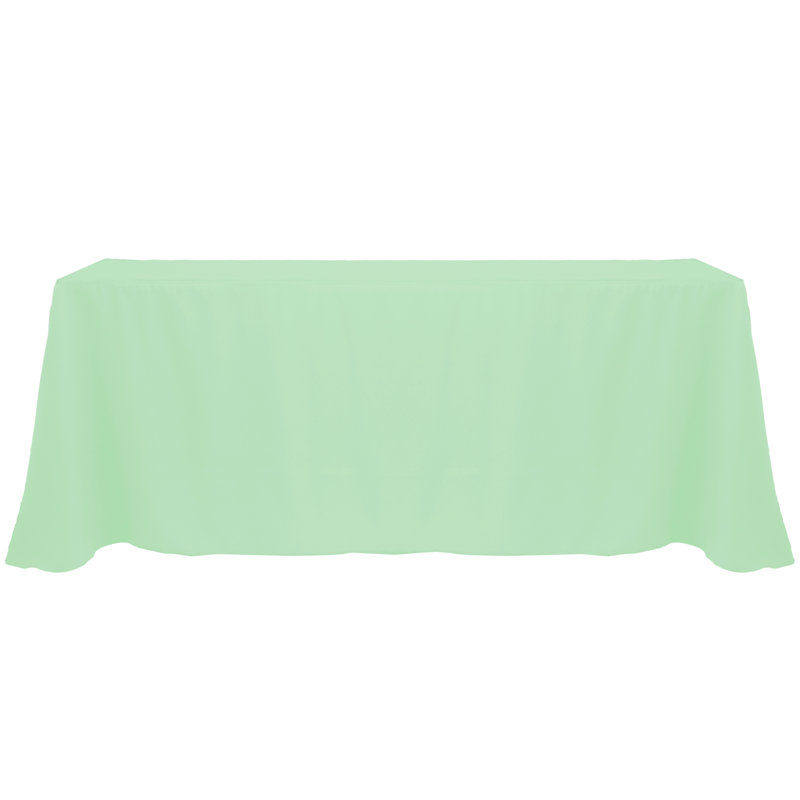 Solee Solid Color Tablecloth, 108" x 132", 1, Mint