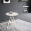 Table de bistro industrielle avec table de bistro de style campagnard et campagnard