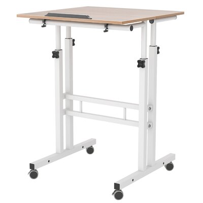 Symple Stuff Crumpton Height Adjustable Standing Desk & Reviews | Wayfair