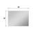 Busra Modern LED Bathroom Mirror With PMMA Diffuser, Frontlit / Backlit-410879630