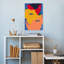 Abstract Faces Abstract Contemporary Modern Wall Art Print 1 Piece Wrapped Canvas Wall Art-25968556