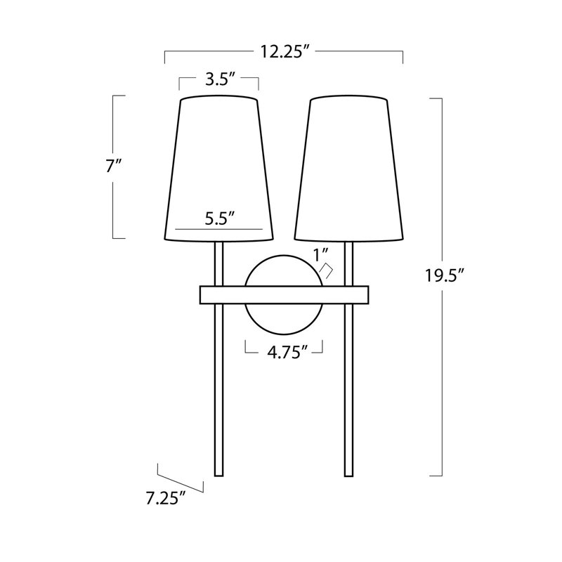 Toni Sconce Double