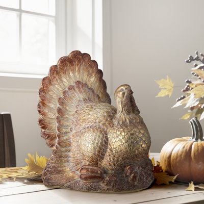 15" Resin Harvest Turkey