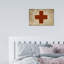 Croix rouge - Impression sur toile-12305244