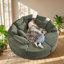Canapé-lit inclinable convertible en velours côtelé 2 en 1 l 78,5 po x P 78,5 po Everwood Everwood
