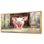 «Cute Farm Pig Portrait - Art mural encadré de cochon»-1704891520-1798783737