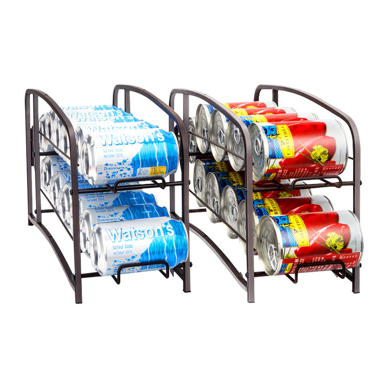 Organisateur de boîtes Marcale, Bronze, H 9 po x l 14 po x P 6 po