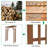 Ea 62.99'' W x 23.62'' D Solid Wood Arbor-70481940